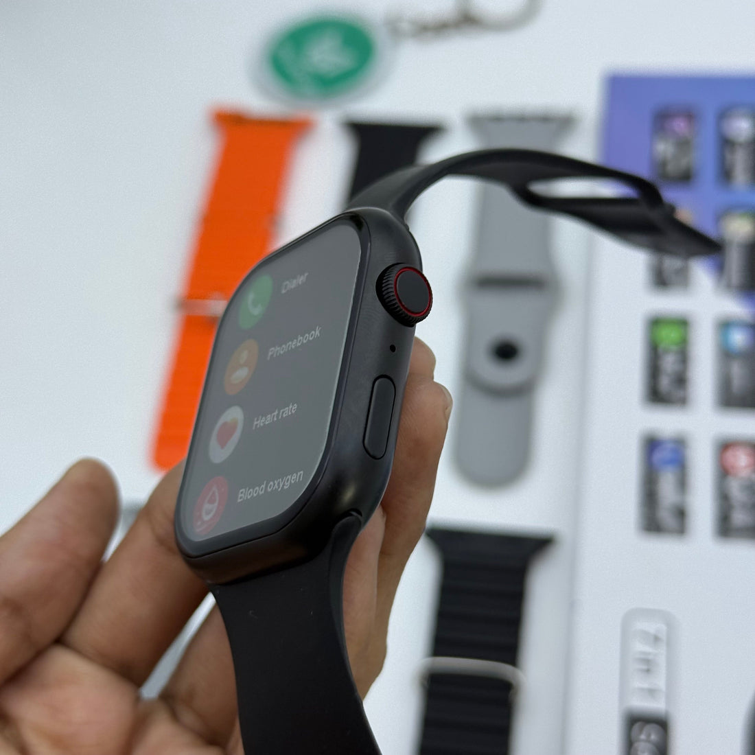 Smart Watch 7 plus 1 TLTM HD Big Screen Men Women Smartwatch Bluetooth Call Bluetooth Music Sleep Monitoring Wireless