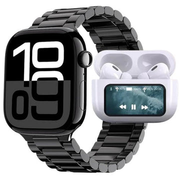 MEGA NEW YEAR OFFER  X SAMERT WATCH  WITH LED AIRPODS PRO 2